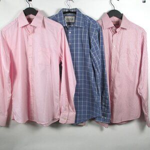BUNDLE OF 3 THOMAS PINK DRESS SHIRTS